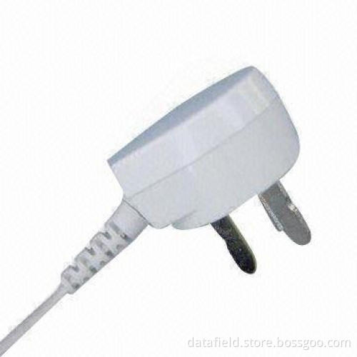 Denmark Line Cord with PVC Jacket and PP Insulation